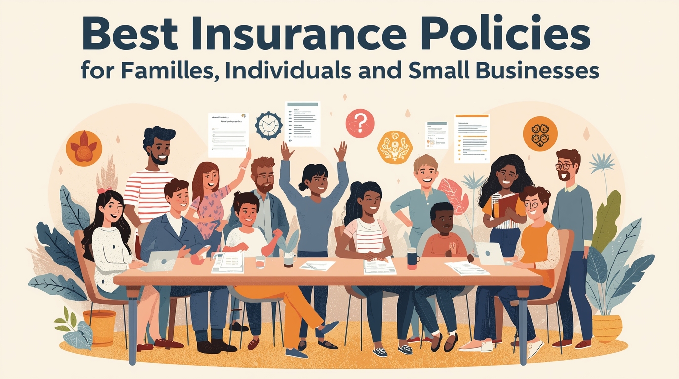 Best Insurance Policies for Families, Individuals, and Small Businesses